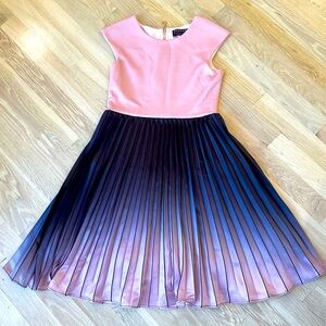 Hannah Banana Girls Ombré Formal Dress Sz 10